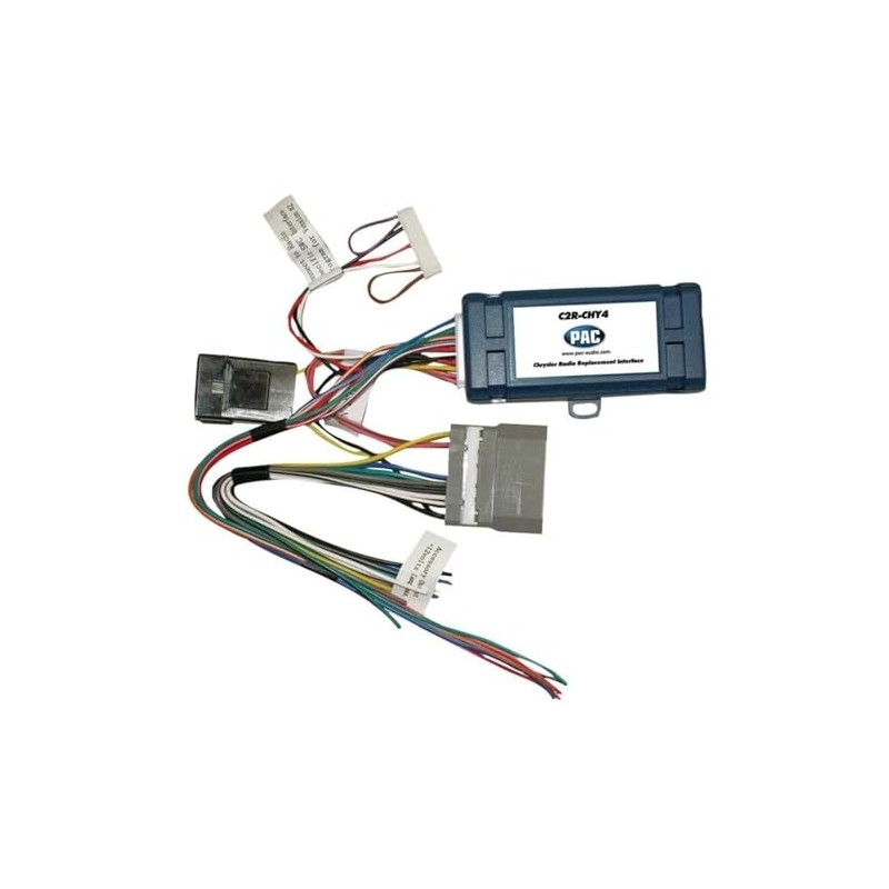 PAC C2R-CHY4 Radio Replacement Interface for Chrysler,Blue,8.75in. x 9.00in. x