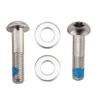 Bracket Mounting Bolts Stainless T25 22mm 2 Pcs Flat Mount