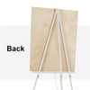 Falling in Art 65" A-Frame Tripod Easel Stand, Wooden Display