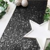 Time to Sparkle 12x108inch Glitter Sequin Table Runner Chair Sashes