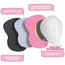 iMoebel Set of 6 Protectors Protector Set, Inline Protective Equipment, Protector Set, Children, Knee Pads, Elbow Pads, Hand Guards, Adjustable for Skating, Scooter, Skateboard