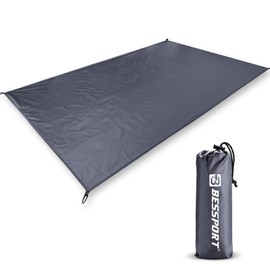 Bessport Tent Tarp 210D, Waterproof Camping Tent Tarp for Oxford Cloth, Outdoor Tent Mat with Carry Bag 2 Person Tent Hiking Camping Picnic Travel
