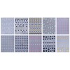 JMEOWIO Nagelsticker Valentinstag 10 Blatt Nail Art Sticker Selbstklebend Nagelaufkleber