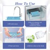Mini Ice Cube Tray for Freezer: GGUW Nugget Ice Cube