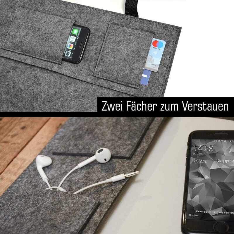 DuneDesign Felt Lever Arch Folder Bag 31x34x9 cm File Holder