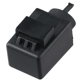 Turn Signal Light Flasher Relay, Black ABS Electronic Relay 38301-KK9-952 Motorcycle Accessories Replacement Fit For Honda PC800 Compatible With CBR 400 Compatible With VTX1800