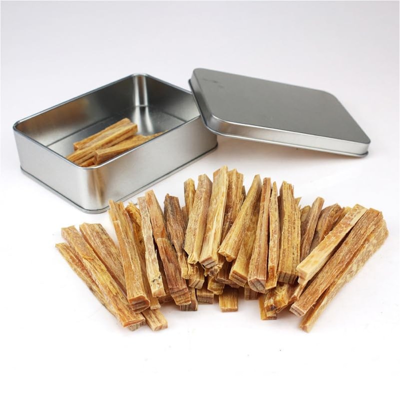 Operitacx 1set Kindling Wood Stick, Natural Flame Firelighters, Outdoor Fire