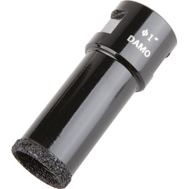 DAMO 1 inch Diamond Core Drill Bit for Porcelain, Ceramic, Tile, Quartzite, Granite, Marble, Stone & Brick, Hole Saw 26mm