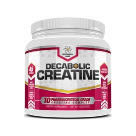 Decabolic Creatine : Powerful 10 BLEND Creatine (2CM Di-Creatine Malate * CreaPure Creatine Monohydrate * Creatine Ethyl Ester * Creatine Alpha-Ketoglutarate * Di-Creatine Orotate * Magnesium Creatine Chelate * Creatine Citrate * Tri-Creatine Malate * Cr