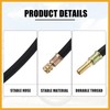 Partuto 9pcs Tire Valve Stem Extension Dual Extender Pipe 7.1"