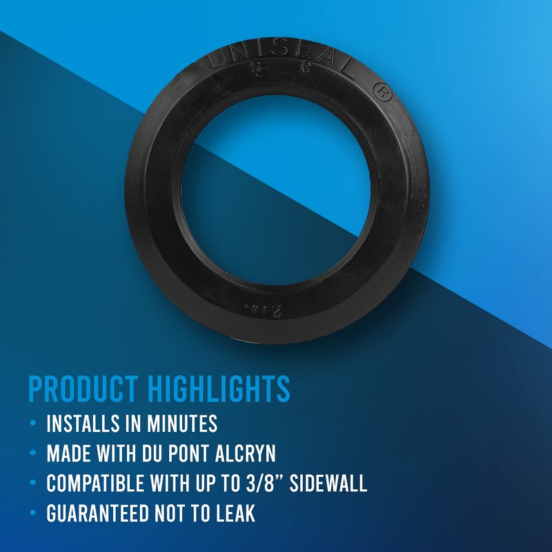 2" Uniseal Flexible Tank Adapter - Perfect for Attaching 2-inch