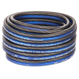 NVX XWS1625 25 feet Professional Grade 100% OFC 16 Gauge True Spec EnvyFlex Speaker Wire - 25 feet