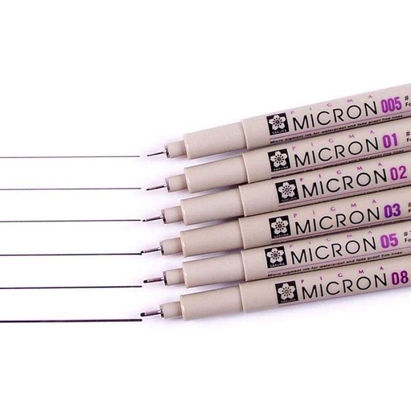 Pigma Micron Pen 05 .45mm Open Stock-Brown