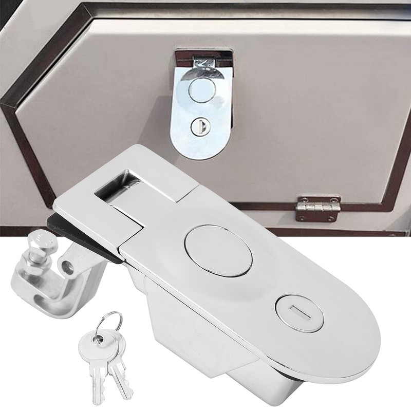 Silver Turn Button Compression Latch Lock, Compression Latch with 2