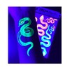 Blacklight Glow Party Temporary Tattoo-1 Sheet - Cobra