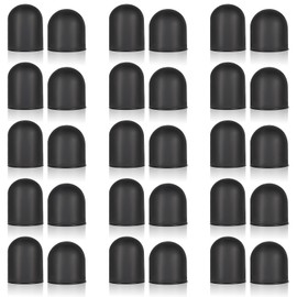 30Pcs Rubber Tips for Stylus Pens, 0.24''(6mm)& 0.27''(6.8mm) Replacement Nibs for Touch Screen Pen Soft No Scratches Sensitivity and Precision Universal Stylus Ends Replacement Tips