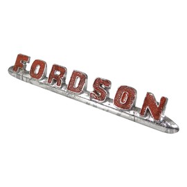 APUK Red Fordson Logo Emblem Badge Pin Mount Replacement for Fordson Dexta & Super Dexta Tractor