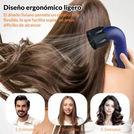 Secador Cabello Profesional Con Iones Secado Rápido Cuidado                                                                                           