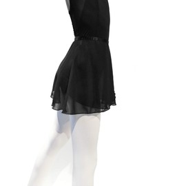 Ballet Dance Skirts Chiffon Wrap for Girls Women Black Pink White S-L
