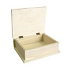 Artemio 14001643 Wooden Book Box, Beige