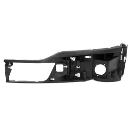 KUAFU Left Front Bumper Reinforcement Compatible with 2022 + T680 Next Gen w/Fog Light Holes Plastic(PP) Inner Bumper Support Cover Black Driver Side