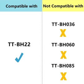 TaiZiChangQin Upgrade Thicker Ear Pads Cushion Memory Foam Replacement Compatible with Taotronics TT-BH22 TT BH22 Headphone