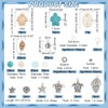 PH PandaHall 322pcs Beach Jewellery Making Kit Turquoise Turtle Beads