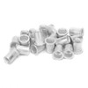 200pcs Professional Aluminum Threaded Insert Nut Rivet Nut Fastener Accessory