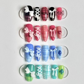 08:30AM Cool & Spicy |Kakache Nail - Coffin Egg / 08:30AM 쿨앤스파이시 | 캐캐체 네일 - 코핀에그