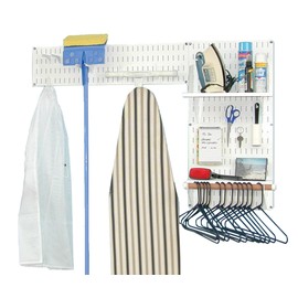 Wall Control 10-LAU-200WW Standard Laundry Room Organizer