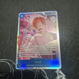 Sanji OP11-051 SR A Fist of Divine Speed - ONE PIECE Card Game English NM