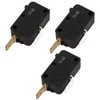 3-Pack W10269458 Microwave Door Switch Replacement for KitchenAid KMHS120EBS1 -