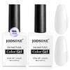 White Gel Nail Polish, 2Pcs 18ml White Gel Polish