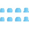 ALXCD Ear Tips Compatible with Beats Flex Earbuds, S/M/L/D 4