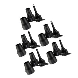 GAROZATION 5 Sets Inflatable Bed Nozzles for Electric Air Pumps, Replacement Nozzles for Air Mattresses and Swimming Toys, Compatible with Common Pumps, Ideal for Camping and Travel