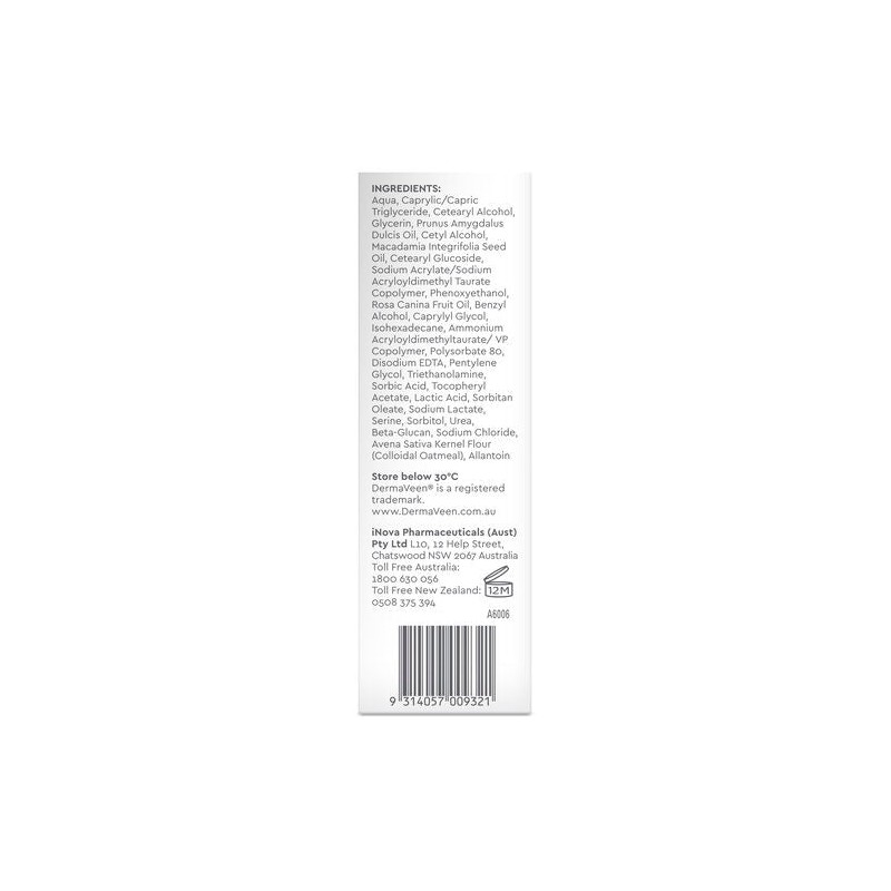 DermaVeen Hydrating Facial Moisturiser 75mL