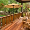 XZWMY Patio Umbrella Holder 2PCS,Heavy Duty Adjustable Metal Umbrella Clamp