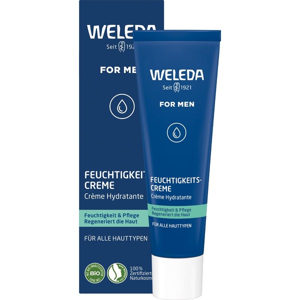 Weleda moisturising cream for men, pack of 1 (1 x