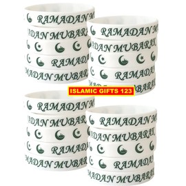 Ramadan Party Favors[ 12 Pack] Ramadan Wristbands Ramadan Mubarak Muslim Kids Gifts Ramadan Toy Ramadan Mubarak Decoration Eid Gift Wholesale Islamic Gifts 123 (12)