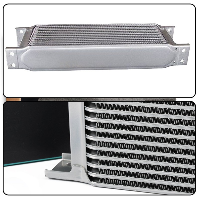 G-PLUS 30 Row 10AN Aluminum Universal Engine Transmission Oil Cooler