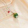 Sylph Christmas Tree Necklace Cute Christmas Necklace Christmas Charm Strand