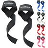 GYMGEARS Professional Lifting Straps [Padded] 60 cm for Strength Training,