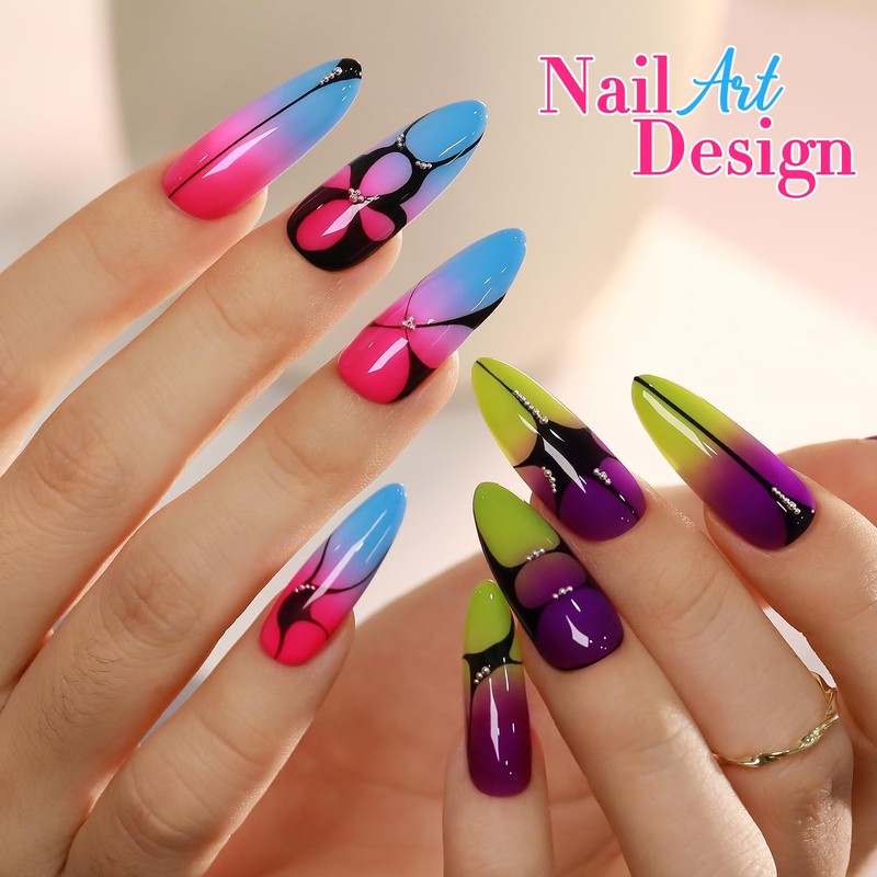 Double Rhythm 28Pcs 0.5Oz Gel Nail Polish Set Same Color