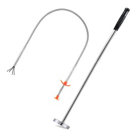 2Pack Magnetic Pickup Tool - Flexible Extra Long Reach Bendable Curve Grabber, Retrieving Telescoping Magnet Pickup Tools，Extendable Magnetic Pick Up Tools，Bendable Spring Magnet Stick