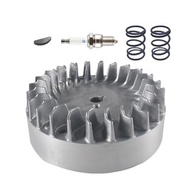 Aluminum Flywheel 10krpm With Spark Plug 22lb Springs For Honda gx200 For Clone 196cc BSP Tilly For Predator 160cc 196cc 212cc 224cc 69730 69736 Non Hemi