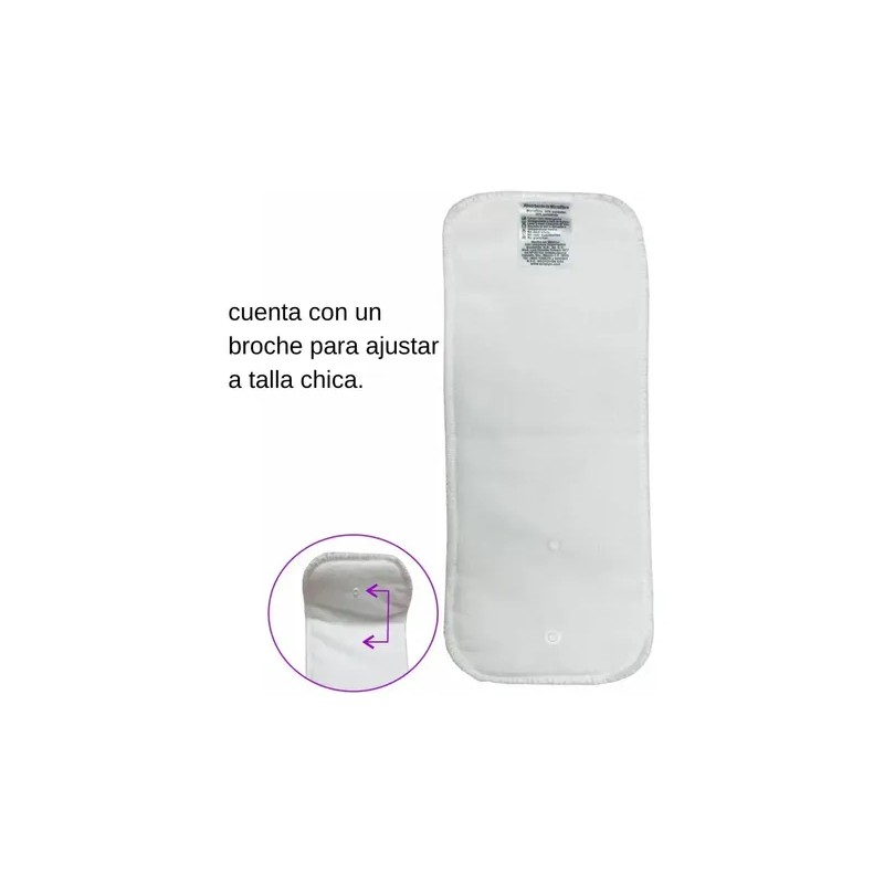 Absorbentes De Microfibra Para Pañal De Tela Ecopipo 20 Pz