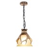 HUITICO Rustic Pendant Lighting for Kitchen Island Dining Room Sink