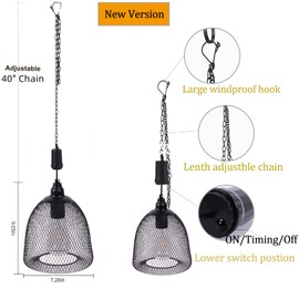 Battery Operated Hanging Pendant Light Battery Power Outdoor Waterproof Chandelier with 6 Hours Timer Gazebo Lights Indoor Lamp Lantern for Bar Yard Porch Pergola Patio Garden Barn Room Home Decor
