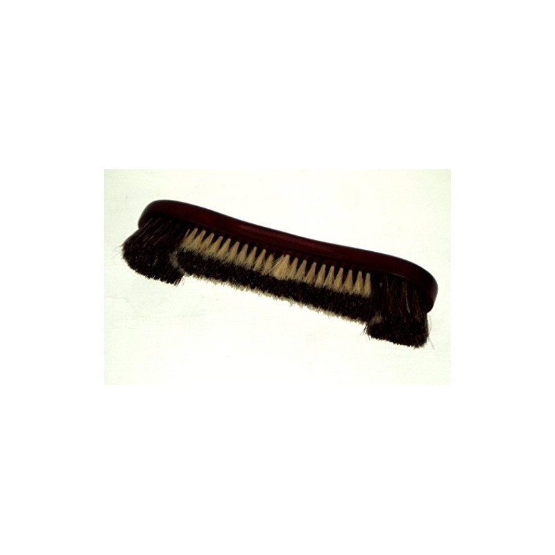 DELUXE 12" MAHOGANY QUALITY SNOOKER/POOL TABLE BRUSH WITH GENUINE HORSEHAIR
