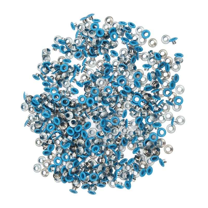 500Pcs Eyelet Grommet Round Edge Color Fine Workmanship Good Toughness